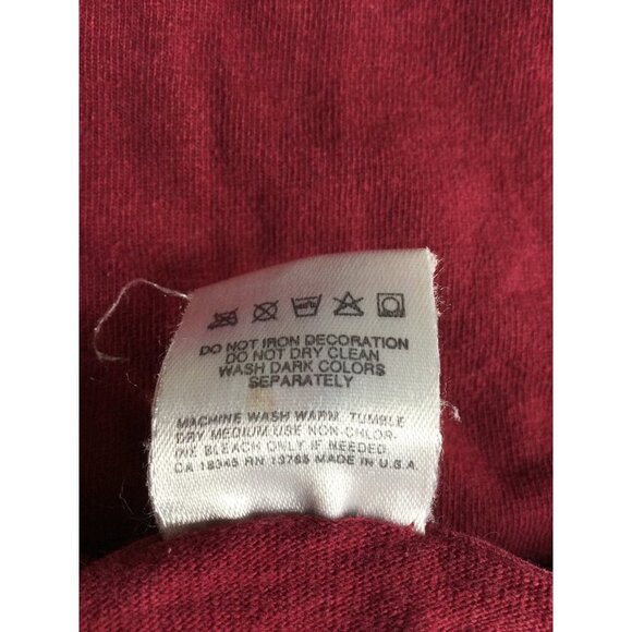 Vintage Single Stitch Fruit of the Loom Manatee Graphic T-Shirt Short Sleeves XL - Picture 6 of 7